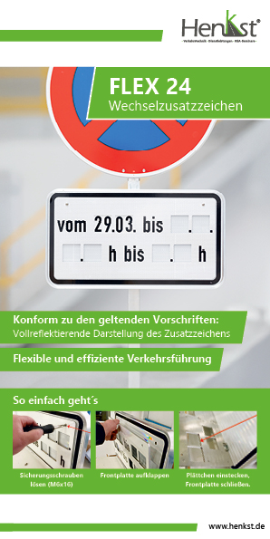 WechselverkehrszeichenFLEX 24 von Henkst